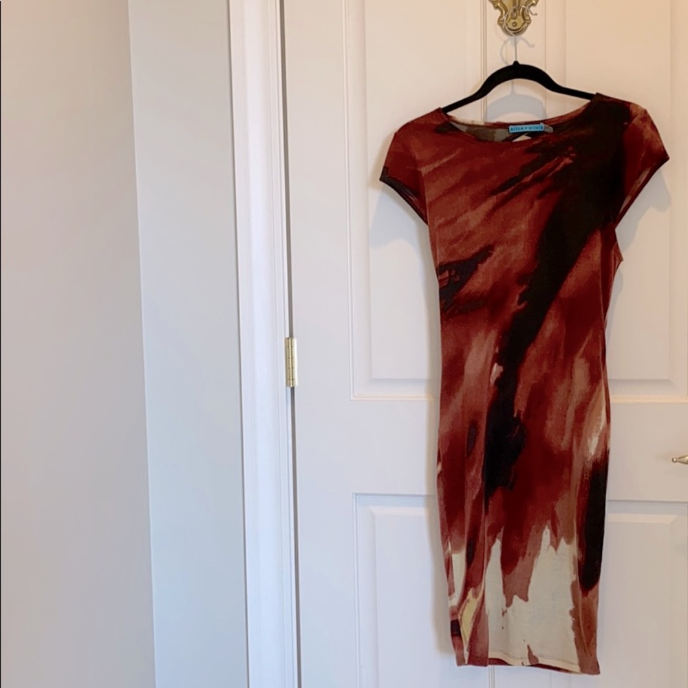 Alice and Olivia fitted dress